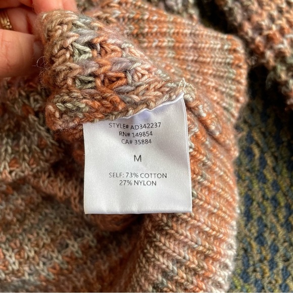 Sadie & Sage Mock-neck Knit Sweater Women’s M - Picture 8 of 8